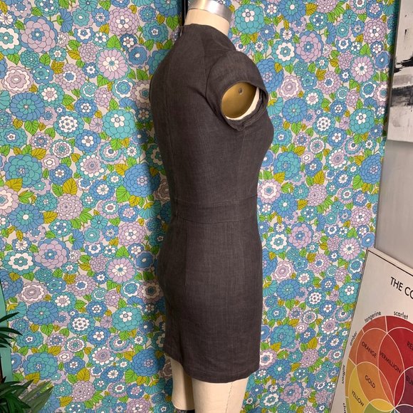 Bodybag By Jude Montreal Grey Mini Dress Size XS (Size 2) - Picture 3 of 7